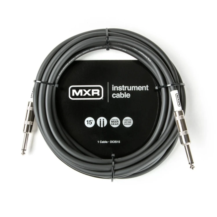 Kabel gitarowy prosty Dunlop Standard 4,5m DCIS15