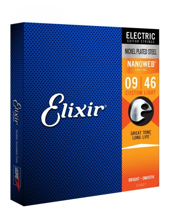 Struny Elixir Nanoweb 9-46 do gitary elektrycznej 12027