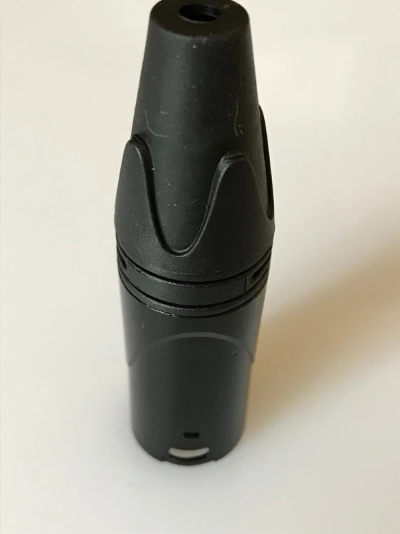 Wtyczka XLR Red's Music X54 męska czarna