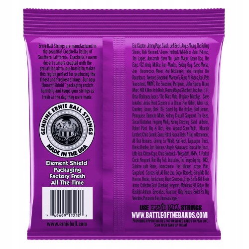 Ernie Ball 2220 Struny do gitary elektrycznej 11-48