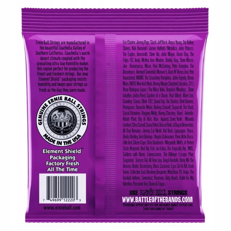 Ernie Ball 2220 Struny do gitary elektrycznej 11-48