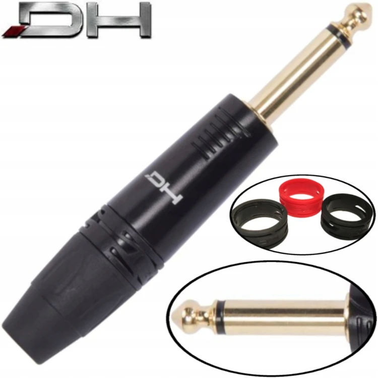 Wtyk Die Hard DHJ63MBK Jack 6,3 mm mono
