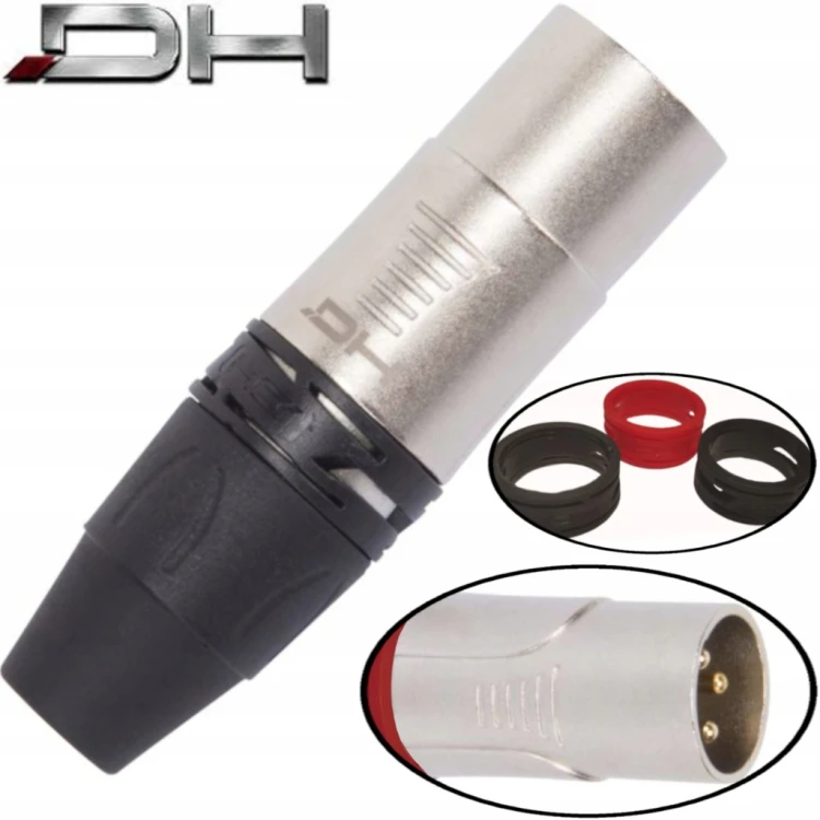 Die Hard DHMX3PNK XLR 3-pin męski
