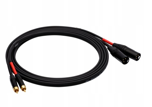 Kabel 2xRCA - 2xXLR Red's Music AU5430 BX 3 m