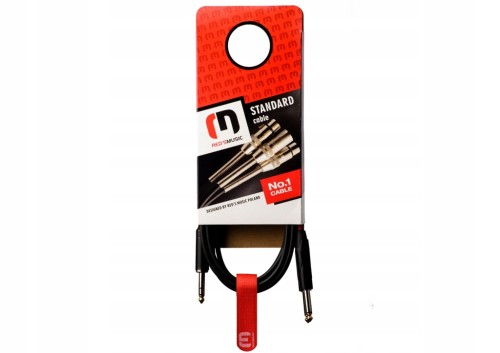 Kabel 2xjack 6,3 mm - jack stereo 6,3 mm Red's Music AU1250BX 5,0 m