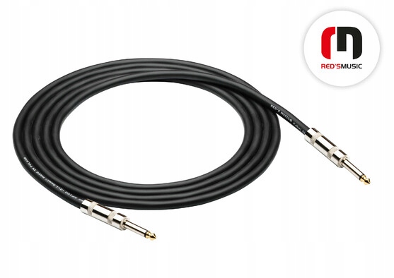 Kabel jack 6,3 mm - jack 6,3 mm Red's Music Standard SP11100 10 m