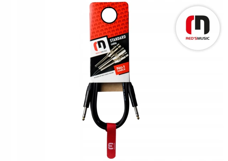 Kabel jack 6,3 mm - jack 6,3 mm Red's Music MC1630 3 m