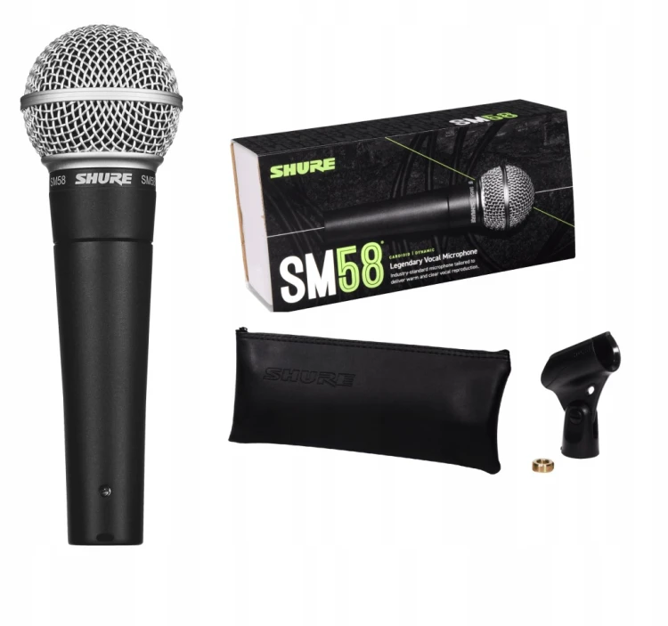 Mikrofon dynamiczny wokalowy Shure SM58-SE