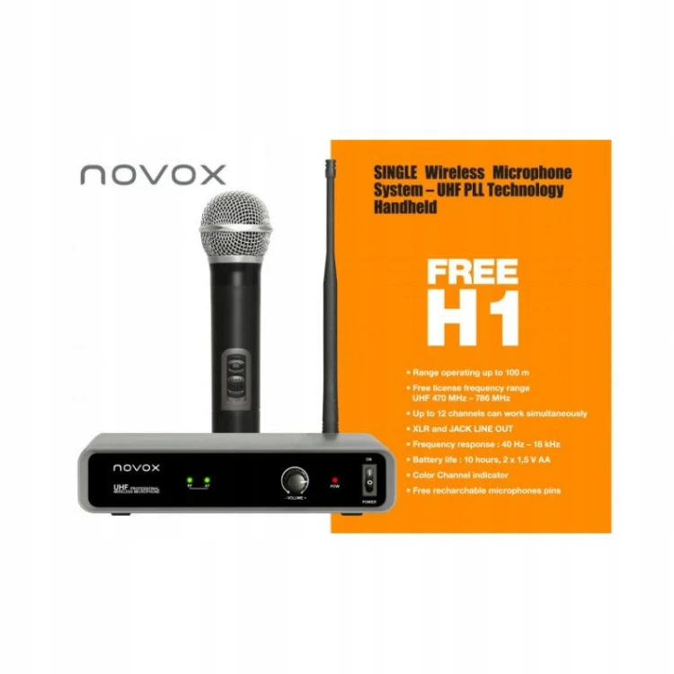 NOVOX Free H1 mikrofon bezprzewodowy