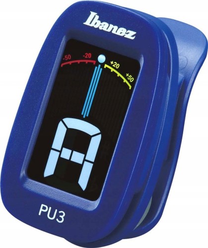IBANEZ PU3 BL Niebieski tuner elektroniczny