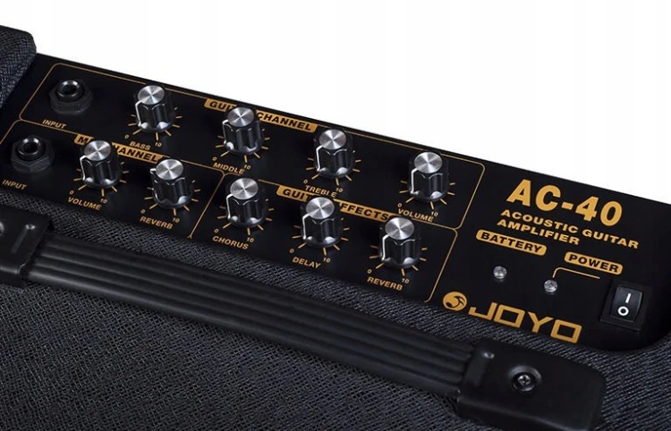 Wzmacniacz gitarowy Joyo AC-40 2 kanał akustyk/klasyk/mikrofon