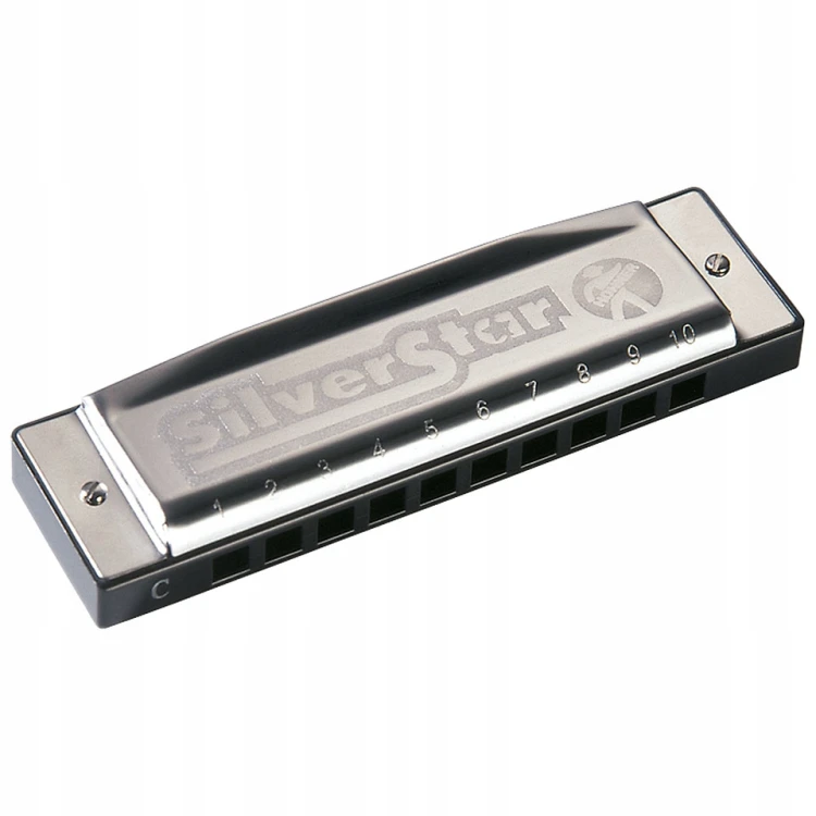 HOHNER SILVER STAR A-DUR HARMONIJKA USTNA