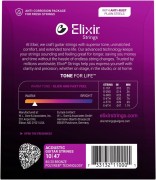 Struny Elixir NanoWeb Phosphor Bronze 10-47 struny akustyczne
