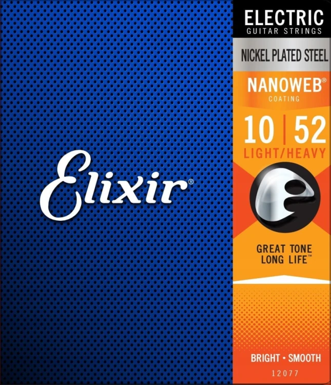 Struny Elixir Nanoweb 10-52 Light-Heavy 12077