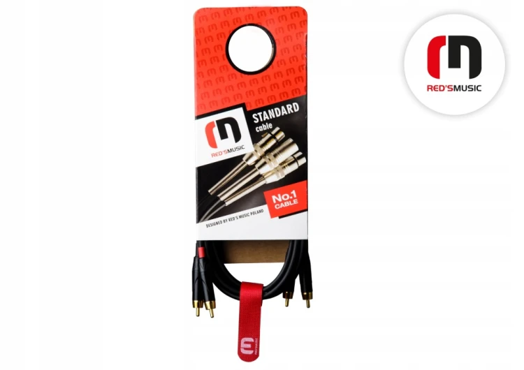 Kabel RCA - RCA Red's Music AU1515 1,5 m