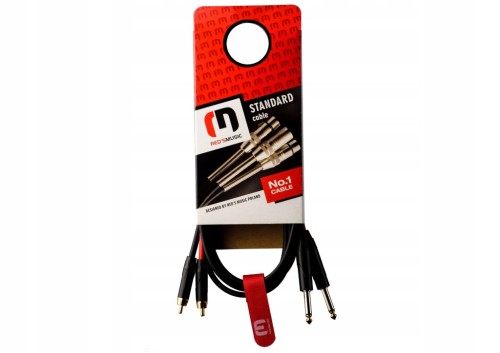 Kabel RCA - jack 6,3 mm Red's Music AU1450BX 5m