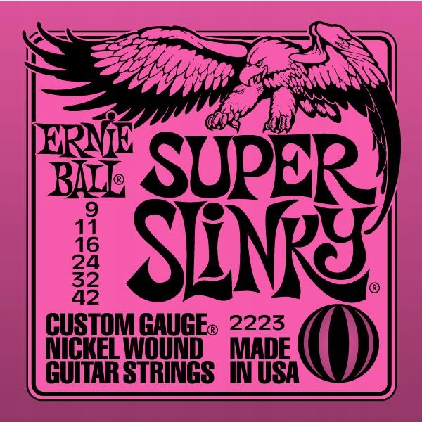 Ernie Ball 2223 Struny do gitary elektrycznej 9-42