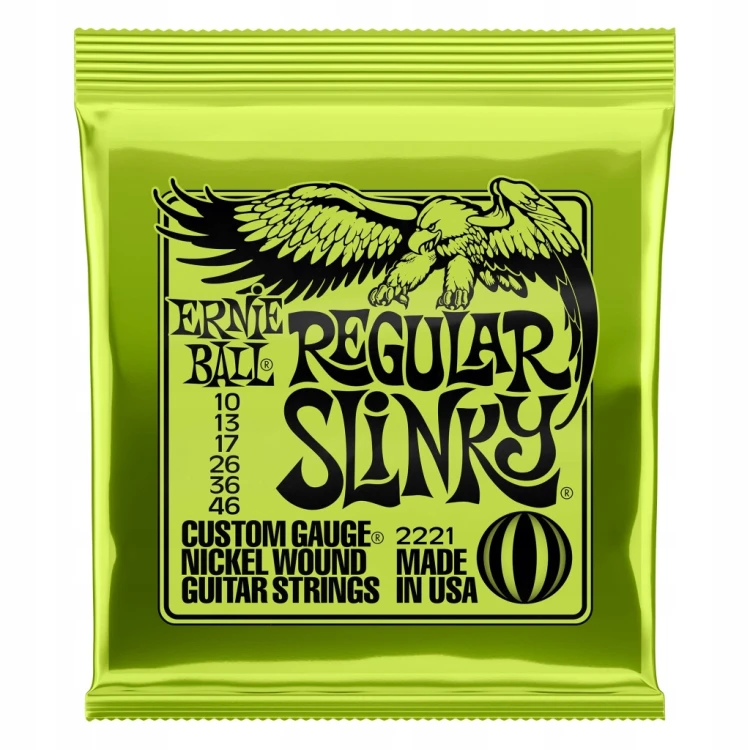 Ernie Ball 2221 Struny do gitary elektrycznej 10-46