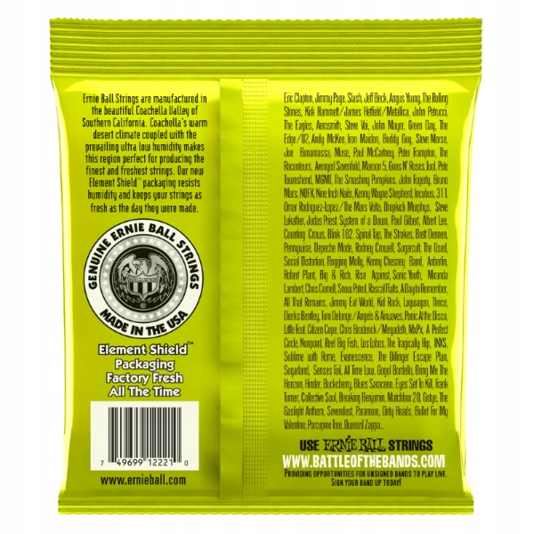 Ernie Ball 2221 Struny do gitary elektrycznej 10-46