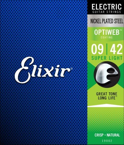STRUNY DO GITARY ELEKTRYCZNEJ ELIXIR Optiweb 19002 9-42