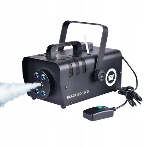 Wytwornica dymu Light4Me BLACK 1200 LED 1 l 1200 W
