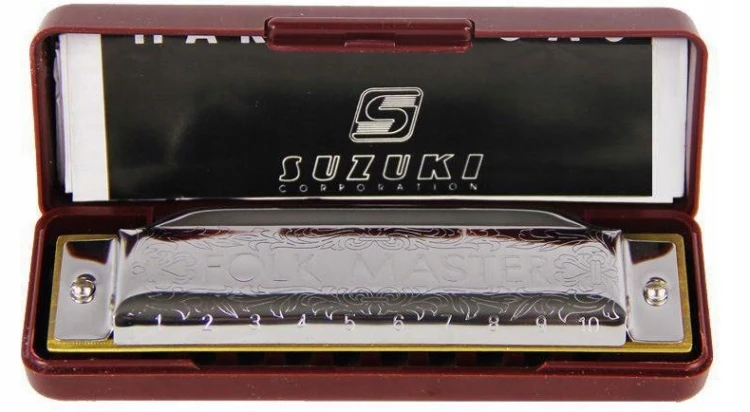 Harmonijka ustna diatoniczna Suzuki Folkmaster G