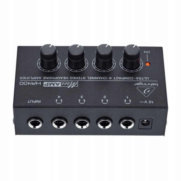 4-kanałowy wzmacniacz słuchawkowy Behringer PRO HA400