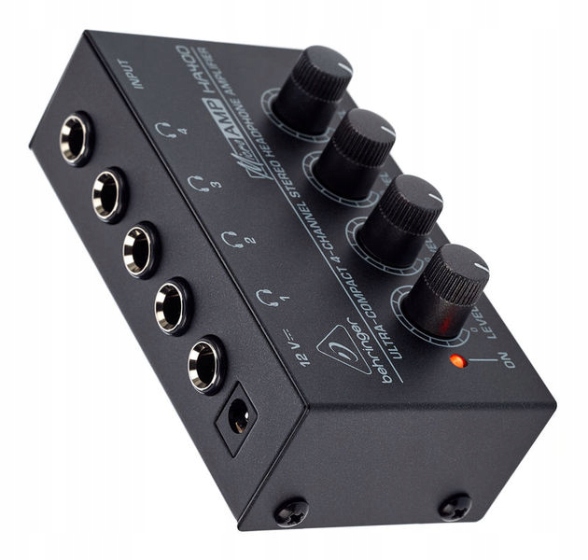4-kanałowy wzmacniacz słuchawkowy Behringer PRO HA400