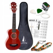 Ukulele sopranowe Arrow PB10 NT z zestawem akcesoriów