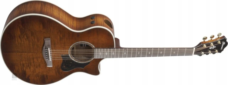 Gitara electroakustyczna Ibanez AE340FMH-MHS + gratis kostki!