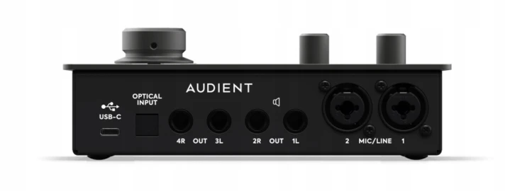 Interfejs audio Audient ID14 MKII USB czarny