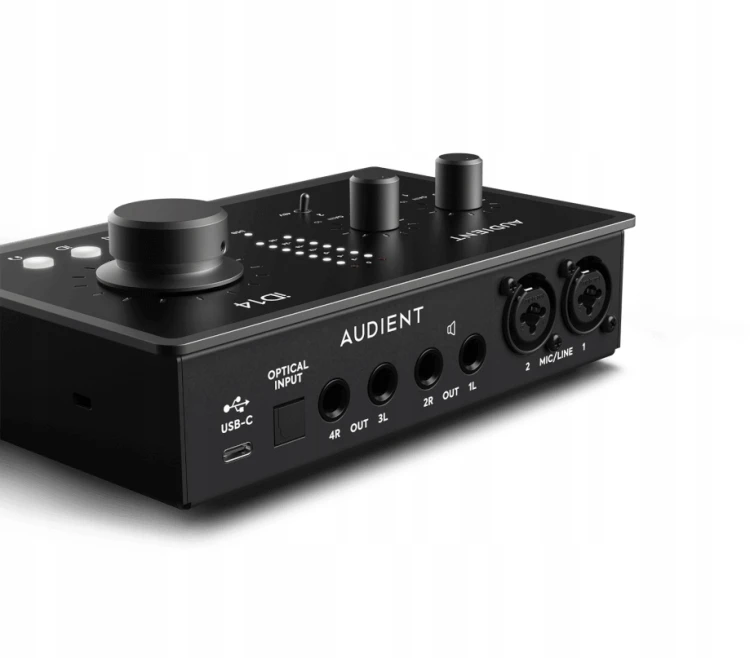 Interfejs audio Audient ID14 MKII USB czarny