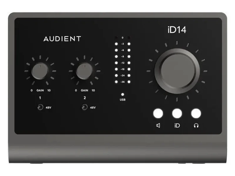 Interfejs audio Audient ID14 MKII USB czarny