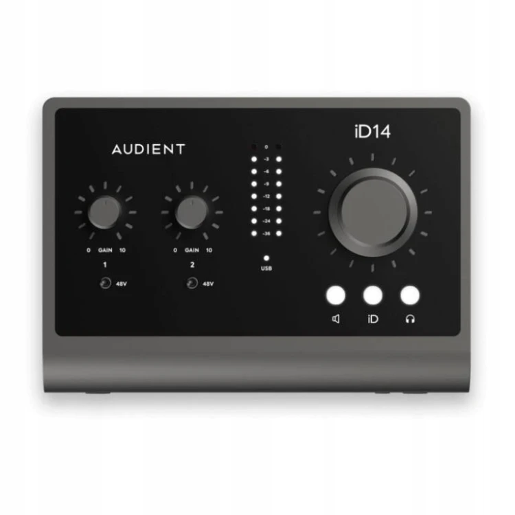 Interfejs audio Audient ID14 MKII USB czarny