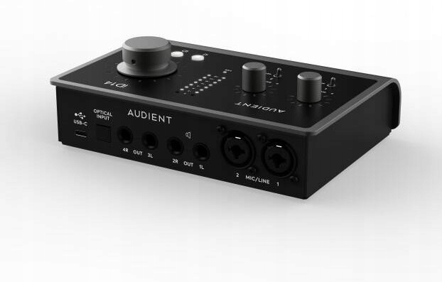 Interfejs audio Audient ID14 MKII USB czarny