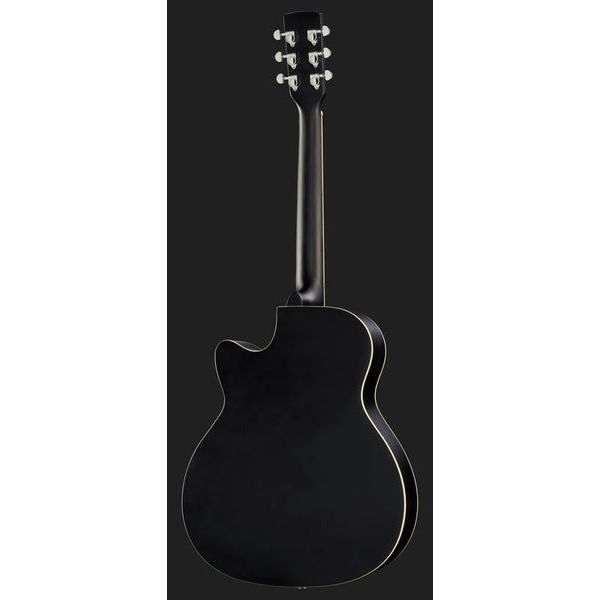 Gitara rezonansowa z przetwornikiem Harley Benton N-150CE Black+Pokrowiec!