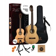 Ortega RPPC44 - Gitara klasyczna 4/4 z zestawem na start!