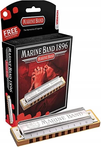 HARMONIJKA HOHNER MARINE BAND 1896/20 TONACJA D