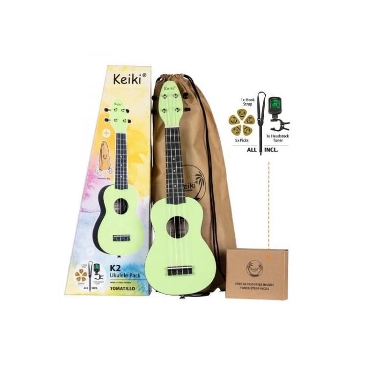 Ukulele sopranowe Ortega K2-TOMATILLO ZESTAW!