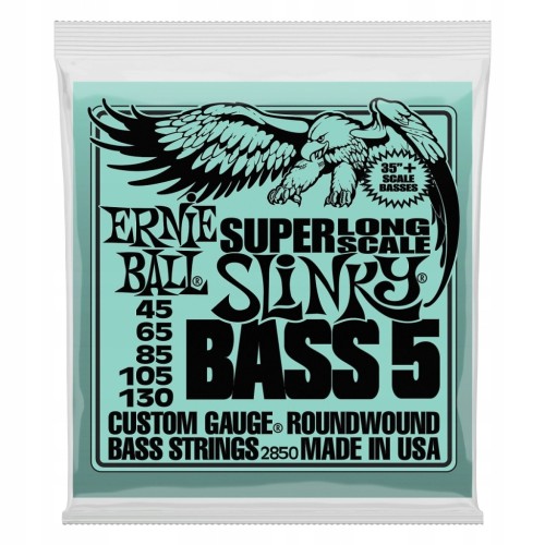 Struny Ernie Ball 2850 Bass Slinky (45-130) 5str