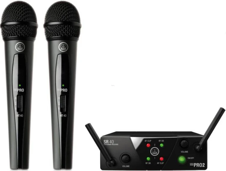 Zestaw mikrofonów doręcznych AKG WMS-40 MINI 2 DUAL VOCAL SET AC