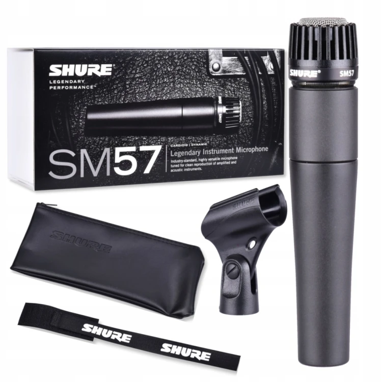 Shure SM 57 LCE - mikrofon dynamiczny instrumentalny