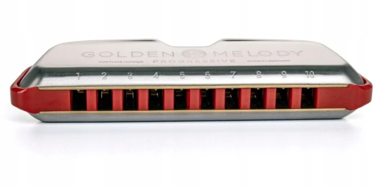 Harmonijka ustna Hohner GOLDEN MELODY PROGRESSIVE C