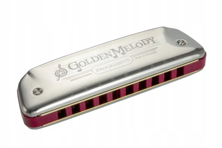 Harmonijka ustna Hohner GOLDEN MELODY PROGRESSIVE C