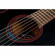 Gitara klasyczna LAG TNBW1TE Black WBUDOWANE EFEKTY + GRATISY!