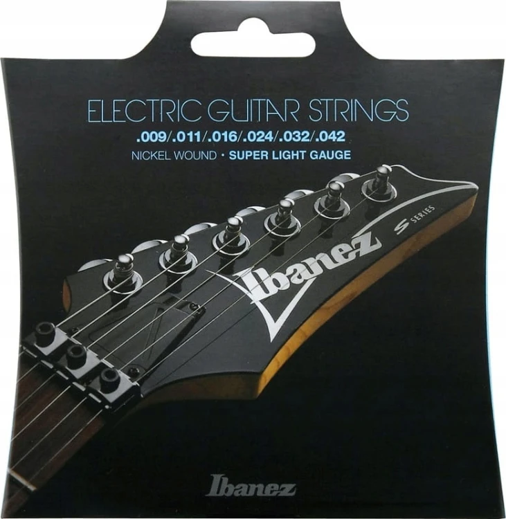 Struny do gitary elektrycznej Ibanez IEGS6 9-42