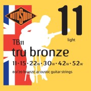Struny do gitary akustycznej ROTOSOUND TB11