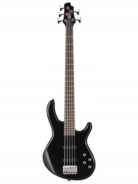 Gitara Cort ACTION BASS V PLUS CZARNA 5 struny + GRATIS TUNER I KOSTKI!