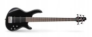 Gitara Cort ACTION BASS V PLUS CZARNA 5 struny + GRATIS TUNER I KOSTKI!