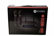 Prodipe M850 DSP Duo UHF zestaw dwóch mikrofonów bezprzewodowych do ręki